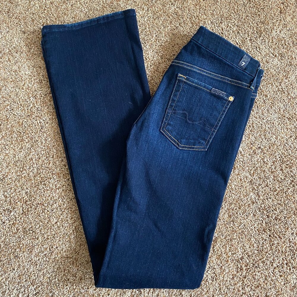 7 for All Mankind - Kimmie Bootcut Stretch Jeans - Size 27